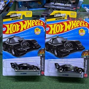 Hot wheels Black LA LIEBRE Toy Car